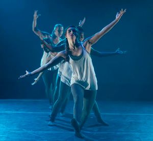 (front to back) Kelsey Reiter, Porscha Spells, KC Bevis, and Kaitlin Webster @ BroadwayWorld (front to back) Kelsey Reiter, Porscha Spells, KC Bevis, and Kaitlin Webster Photo