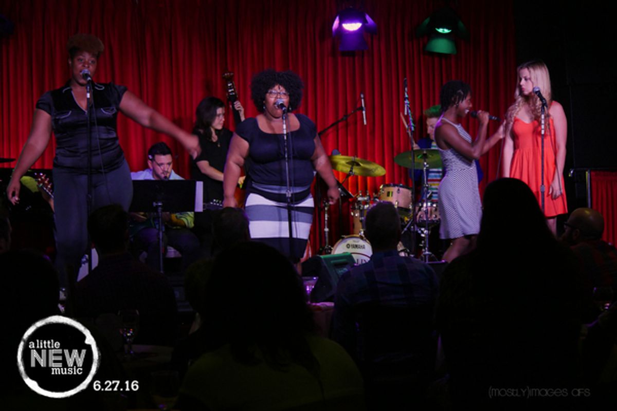 Tiffany Commons, Sunny Bartee, Marisha Legan-Johnson, and Bailey Humiston at 