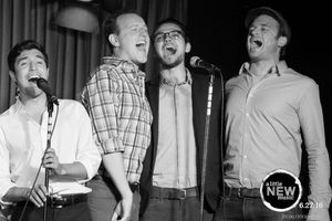 Kenneth Lopez, Santino Tomasetti, Liam Roberts, and Patrick Lundquist @ BroadwayWorld Kenneth Lopez, Santino Tomasetti, Liam Roberts, and Patrick Lundquist Photo