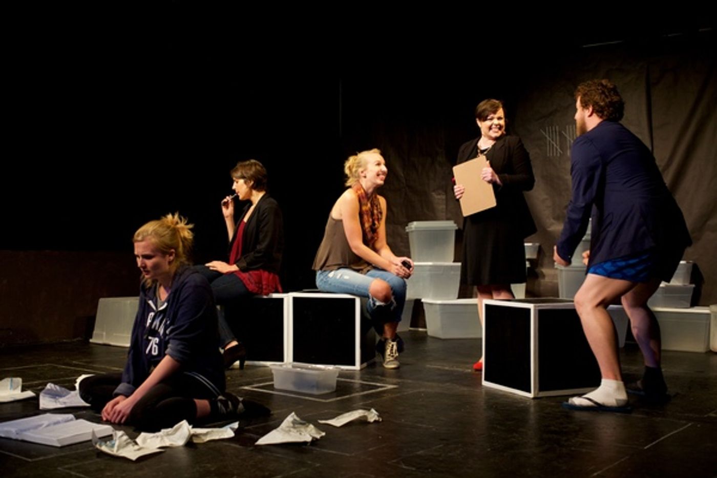 Photo Flash: First Look at Green Spark Productions' COPING at Capital Fringe Festival  Image