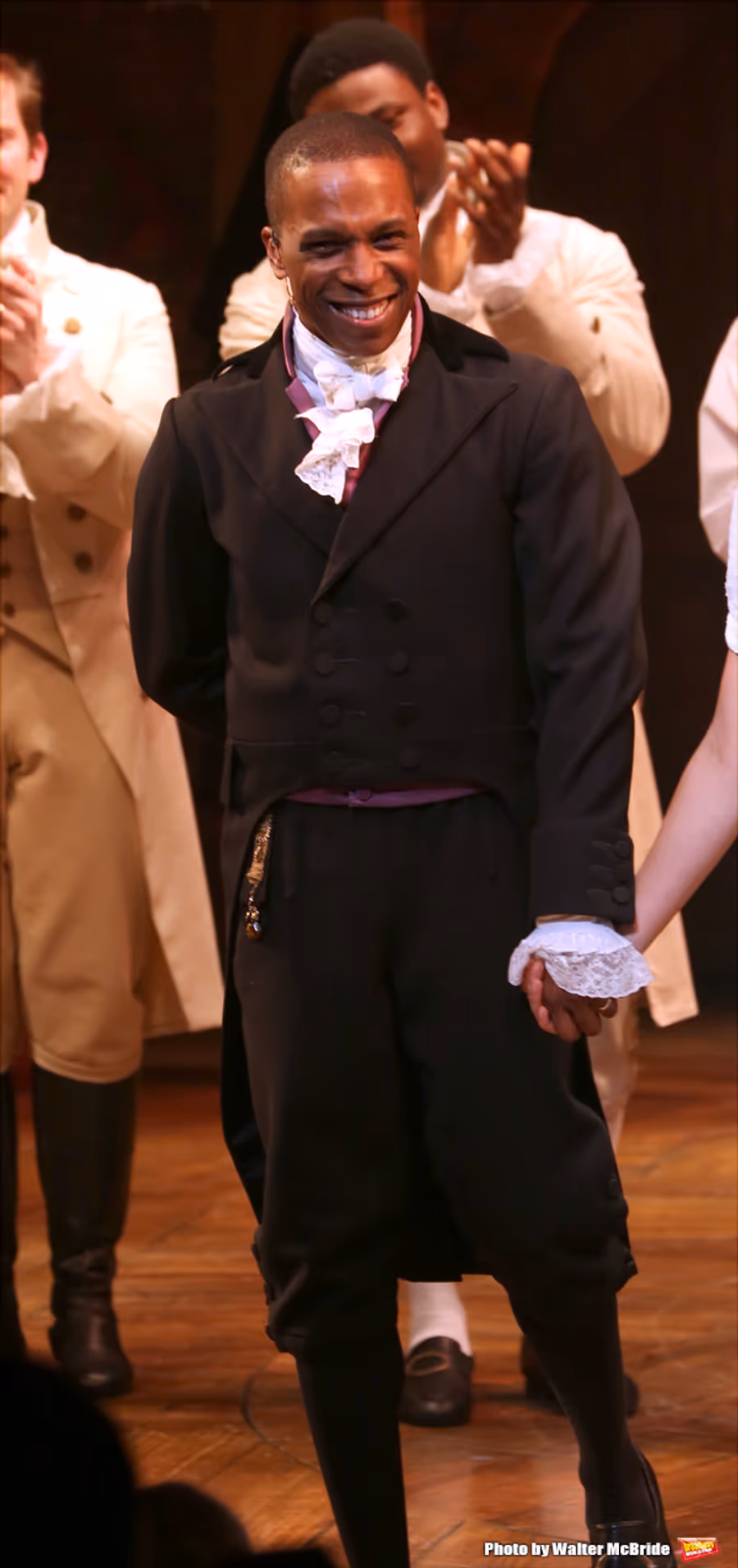 Photo Coverage: Lin-Manuel Miranda, Leslie Odom Jr. and Phillipa Soo Take Final Bows in HAMILTON! Image
