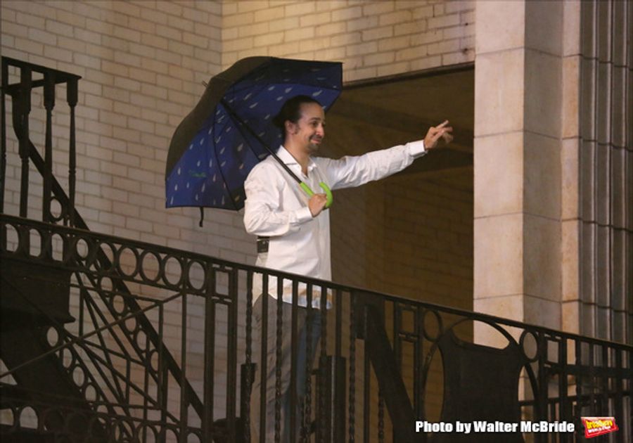 Photo Coverage: Lin-Manuel Miranda, Leslie Odom Jr. and Phillipa Soo Take Final Bows in HAMILTON! Image