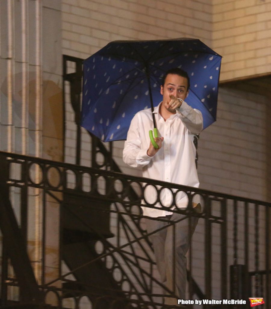 Photo Coverage: Lin-Manuel Miranda, Leslie Odom Jr. and Phillipa Soo Take Final Bows in HAMILTON! Image