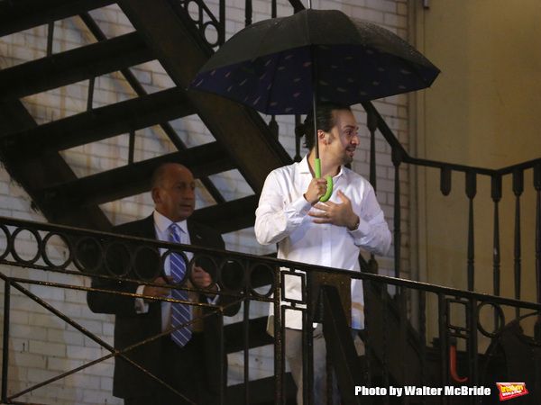 Photo Coverage: Lin-Manuel Miranda, Leslie Odom Jr. and Phillipa Soo Take Final Bows in HAMILTON! — photo 64 of 66