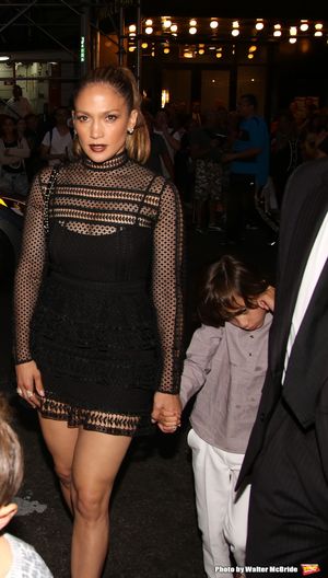 Jennifer Lopez with her son Max @ BroadwayWorld Jennifer Lopez with her son Max Photo