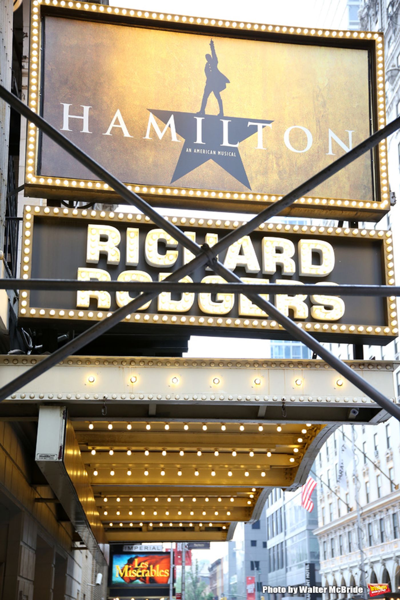 Photo Coverage: Fans Gather for Lin-Manuel Miranda's Final Performance in HAMILTON  Image