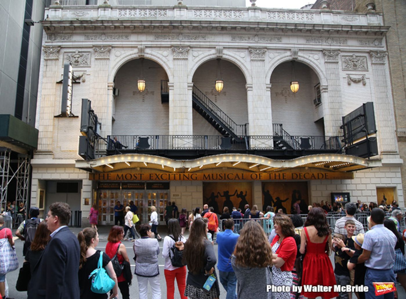 Photo Coverage: Fans Gather for Lin-Manuel Miranda's Final Performance in HAMILTON  Image