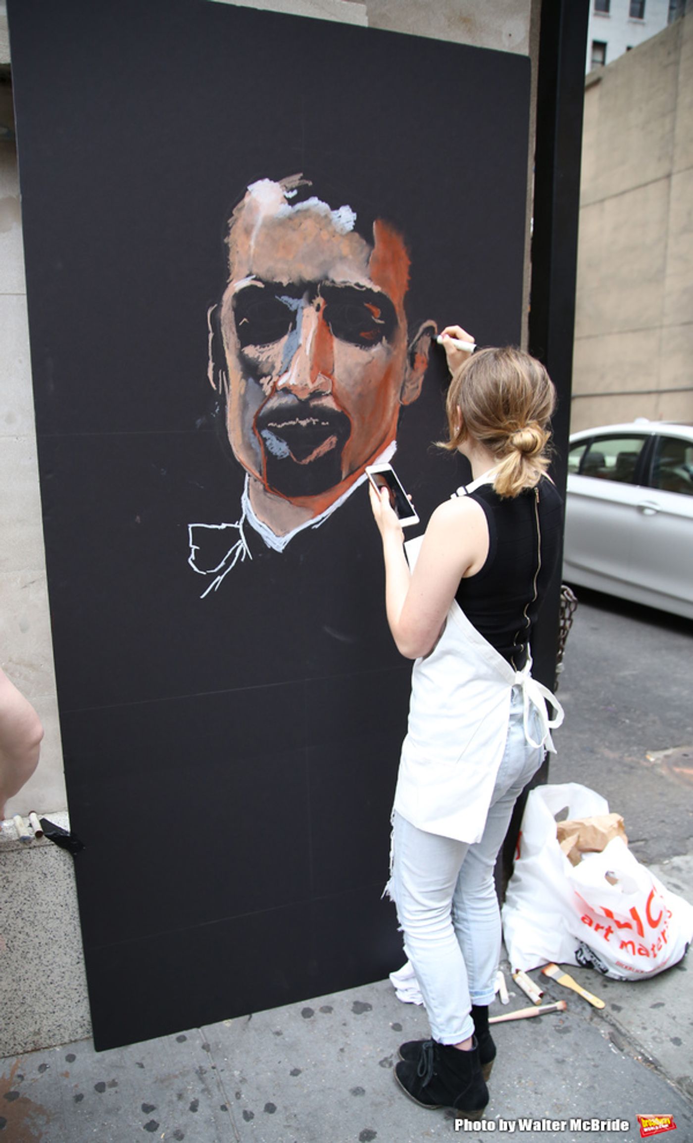 Photo Coverage: Fans Gather for Lin-Manuel Miranda's Final Performance in HAMILTON  Image