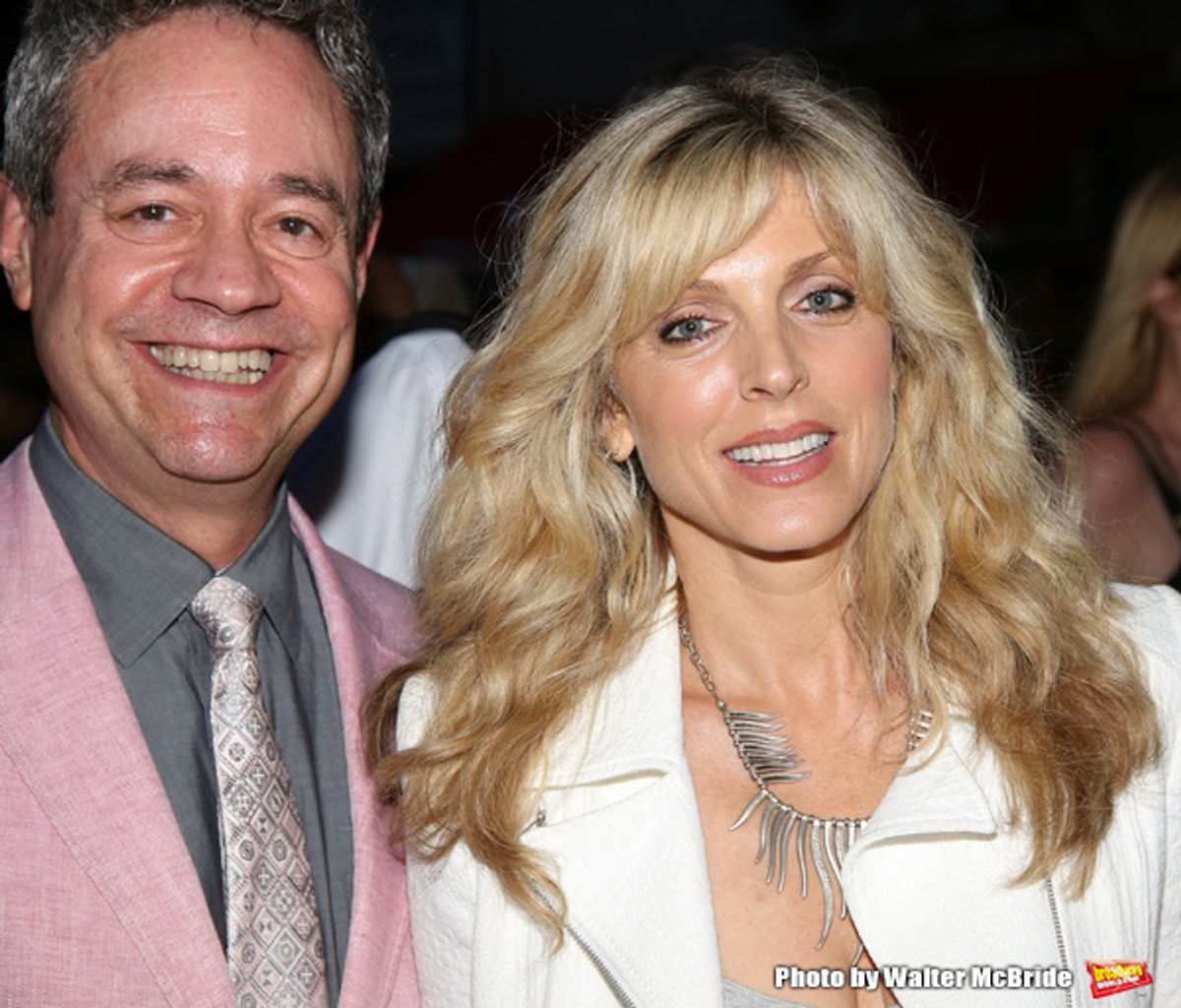 Mark Sendroff and Marla Maples  at 