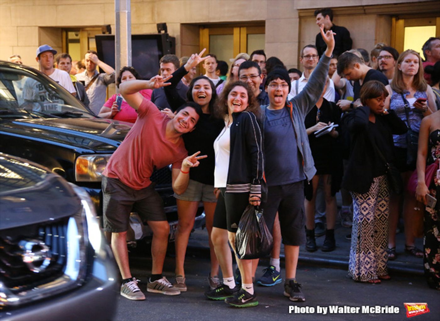 Photo Coverage: Fans Gather for Lin-Manuel Miranda's Final Performance in HAMILTON  Image