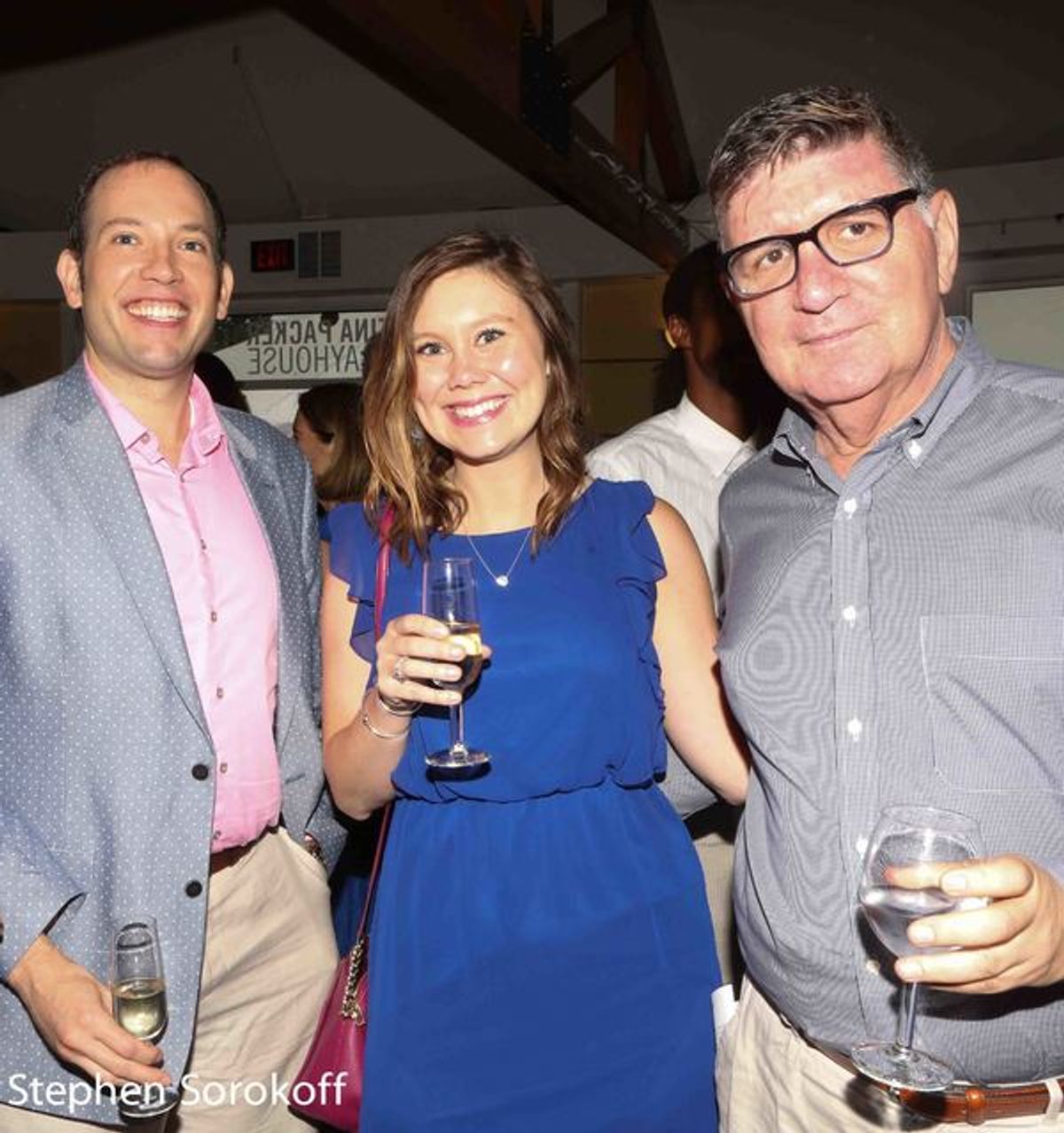 Ryan Leeds, Molly Clancy, Pete Sanders at 