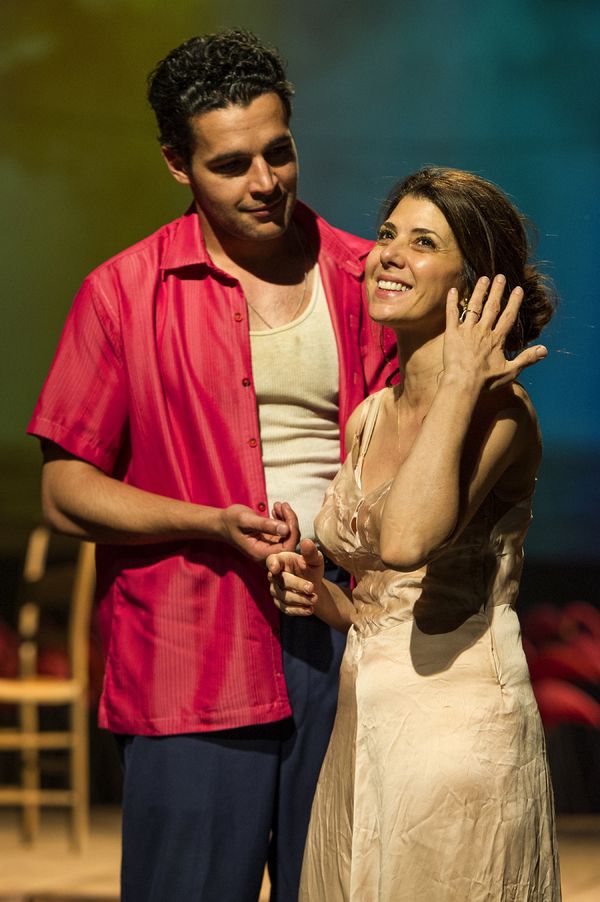 Christopher Abbott, Marisa Tomei Photo