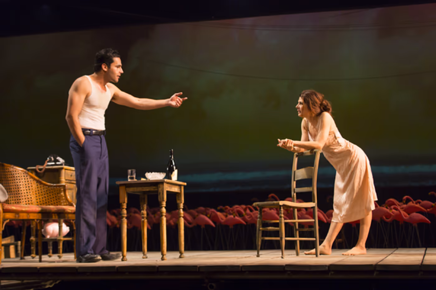 Photo Flash: First Look at Marisa Tomei, Christopher Abbott & More in THE ROSE TATTOO at Williamstown Theatre Festival Image