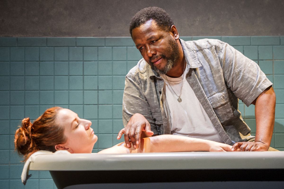 Wendell Pierce and Katy Sullivan at 