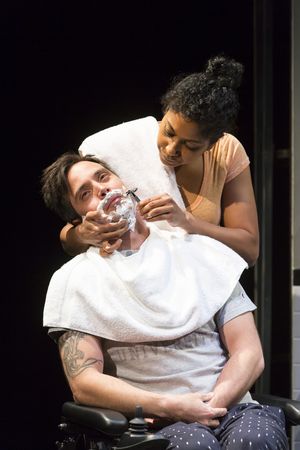 Gregg Mozgala and Rebecca Naomi Jones Photo