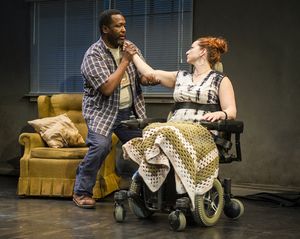Wendell Pierce and Katy Sullivan @ BroadwayWorld Wendell Pierce and Katy Sullivan Photo
