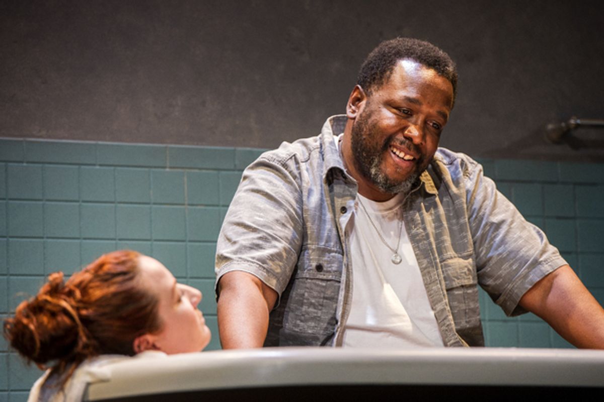 Wendell Pierce and Katy Sullivan at 