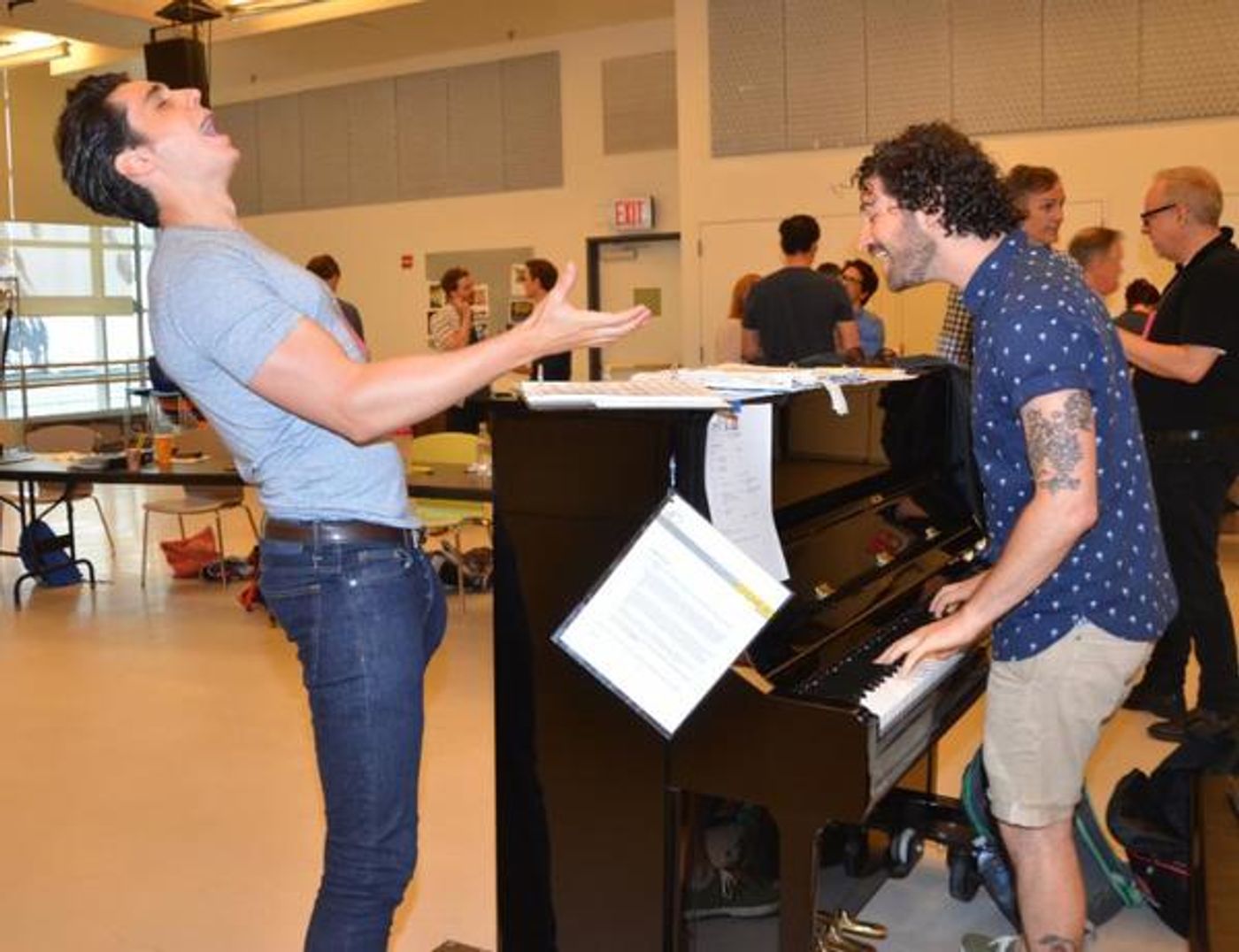 Photo Flash: In Rehearsal for Bay Street Theater's MY FAIR LADY with Paul Alexander Nolan, Kelli Barrett & More  Image
