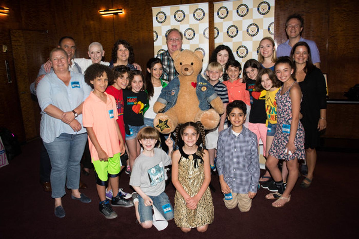 Photo Flash: SCHOOL OF ROCK and FUN HOME Pass Ziggy Bear to Radio City's NEW YORK SPECTACULAR  Image