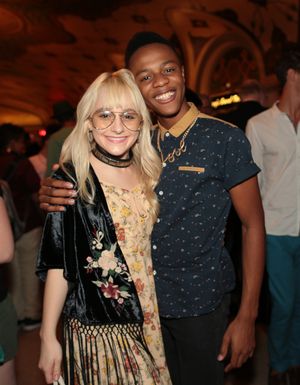 Sophia Anne Caruso and Deandre Sevon @ BroadwayWorld Sophia Anne Caruso and Deandre Sevon Photo