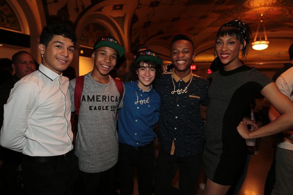 Maxwell Vice, Chris Sumpter, Aidan Gemme, Deandre Sevon, and MJ Rodriguez Photo