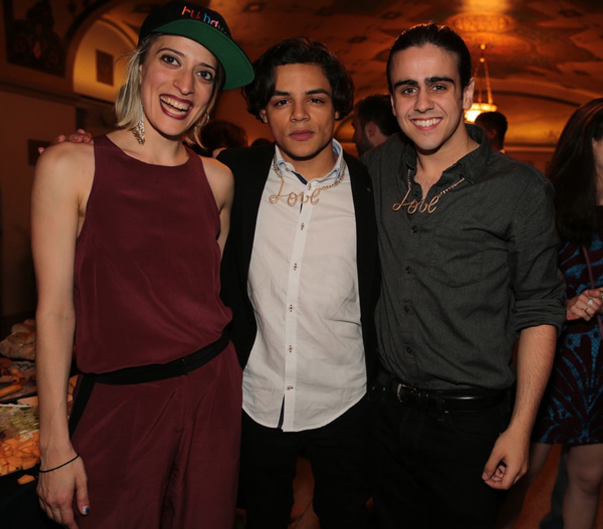 Ani Taj with Joshua DeJesus and Matthew Gumley at 