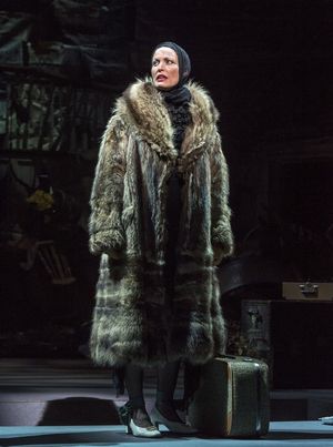 Rachel York in "Grey Gardens" The Musical. Directed by Michael Wilson, "Grey Gardens" plays at Center Theatre Group/Ahmanson Theatre through August 14, 2016. The book is by Doug Wright, music by Scott Frankel and lyrics by Michael Korie. "Grey Gardens" is @ BroadwayWorld Rachel York in "Grey Gardens" The Musical. Directed by Michael Wilson, "Grey Gardens" Photo