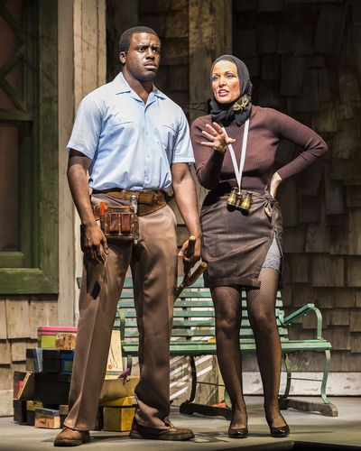 Davon Williams and Rachel York  Photo