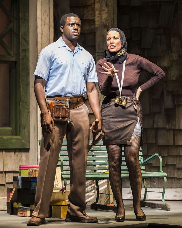 Davon Williams and Rachel York  Photo