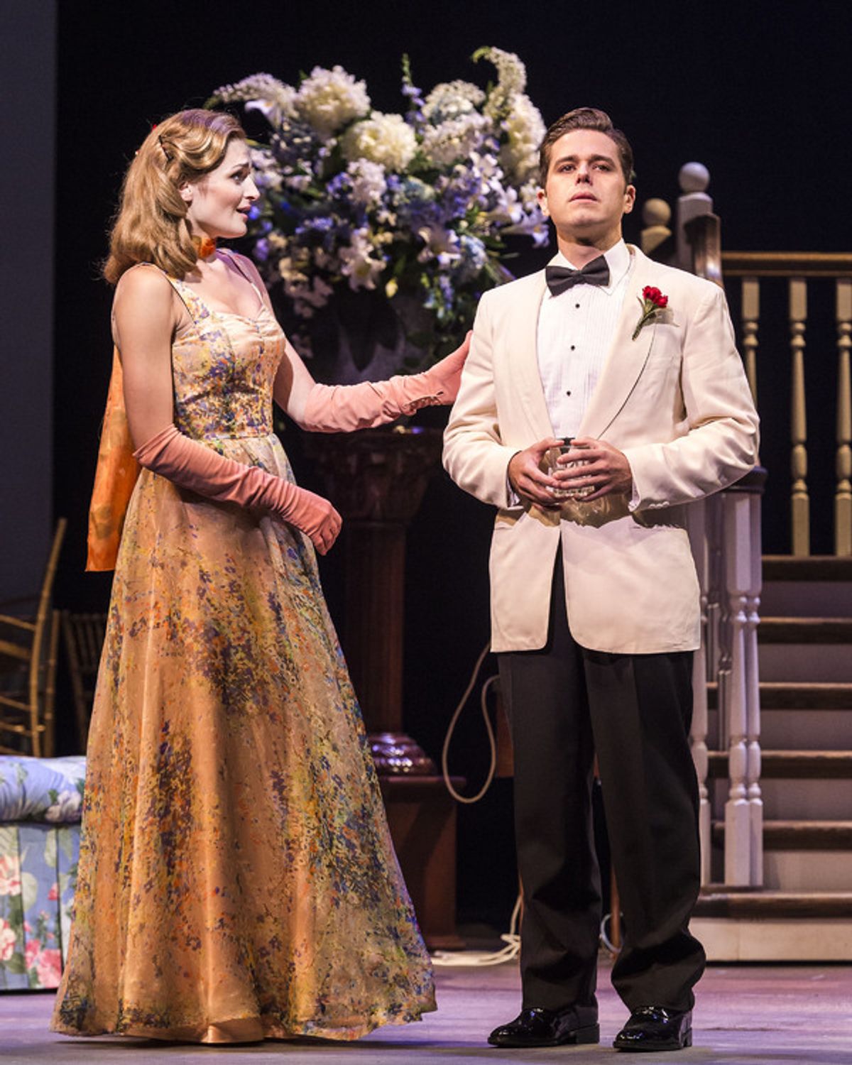 Sarah Hunt and Josh Young at 