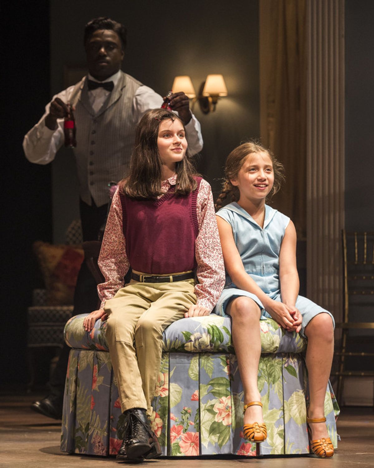 Davon Williams, Katie Silverman and Peyton Ella at 