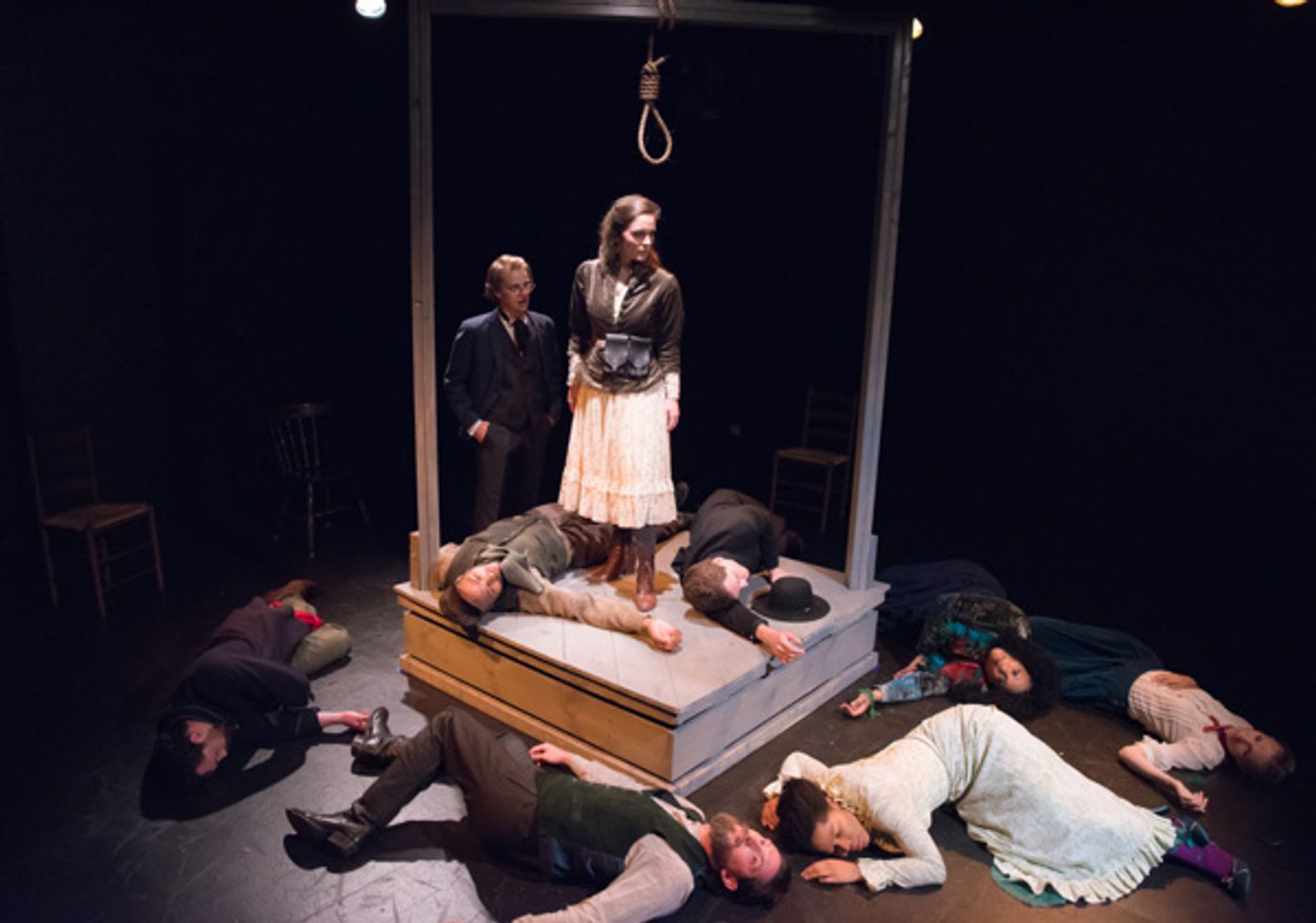Photo Flash: First Look at spit&vigor's THE EXECUTION OF MRS. COTTON at IRT Theater Photo Flash: First Look at spit&vigor's THE EXECUTION OF MRS. COTTON at IRT Theater Image