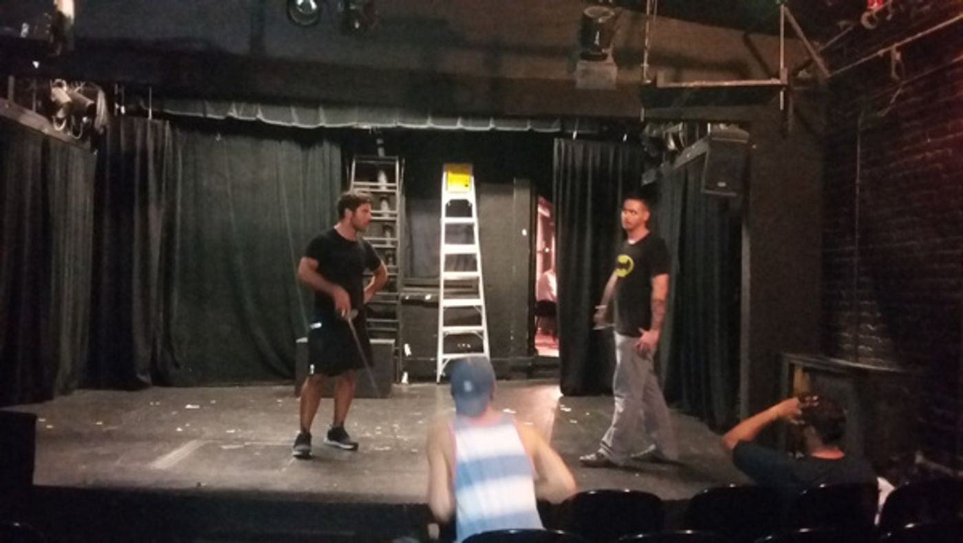 Photo Flash: Behind the Scenes with Nine Theatricals' HAMLET at 13th Street Rep  Image
