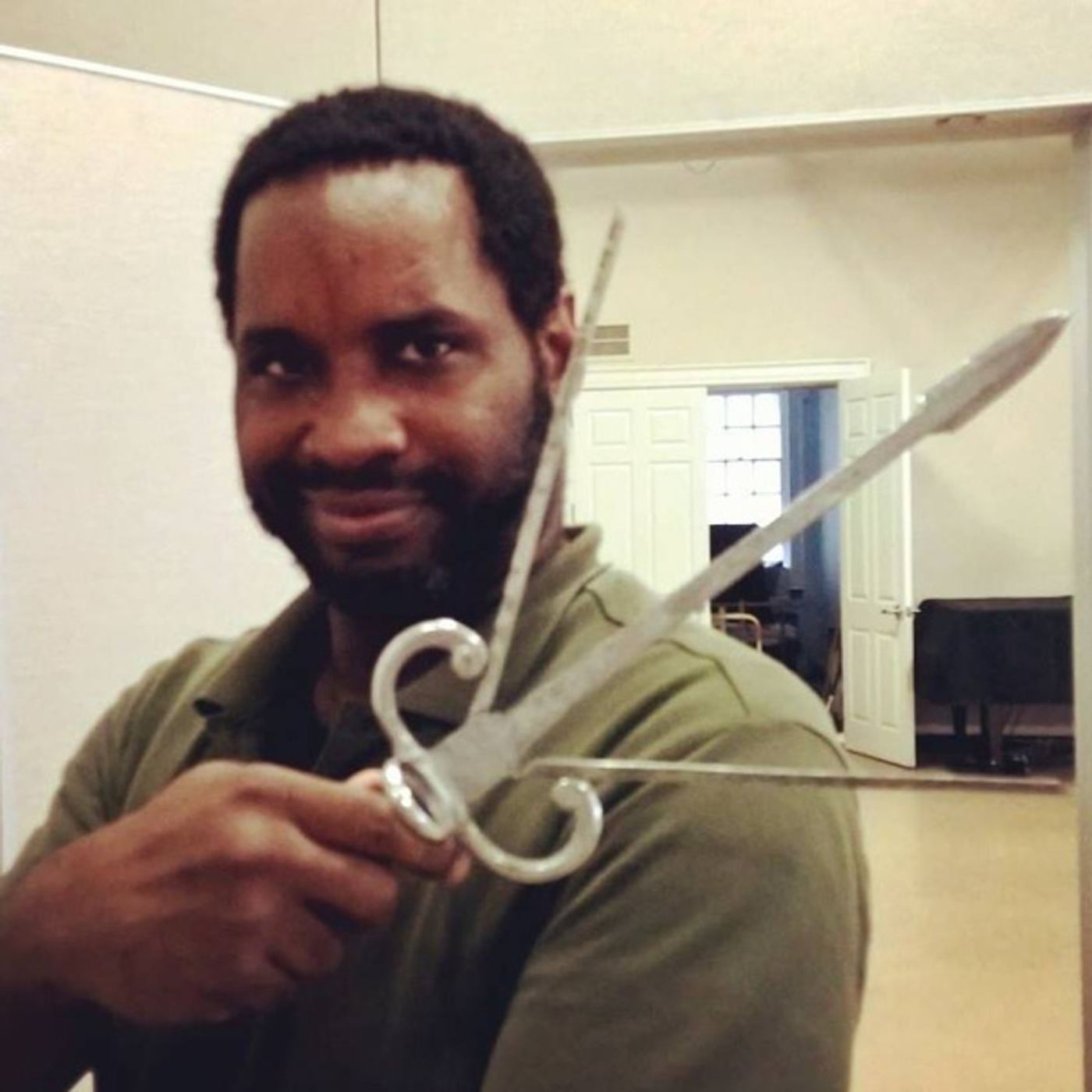 Photo Flash: Behind the Scenes with Nine Theatricals' HAMLET at 13th Street Rep  Image