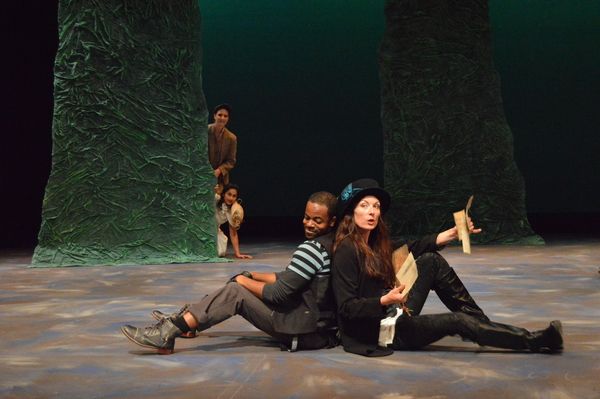 Brandon A Wright and Janet Haley, with Larissa Marten and Any Bhatt Photo