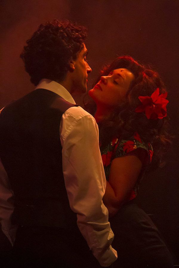 Sebastien Torkia and Hannah Grover Photo