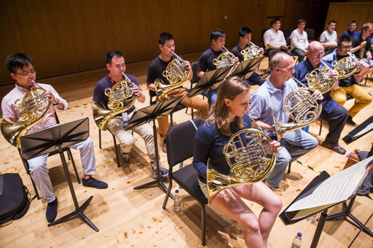New York Philharmonic Shanghai Residency 2016,  Shanghai, 7/06/16. Photo by Chris Lee at 