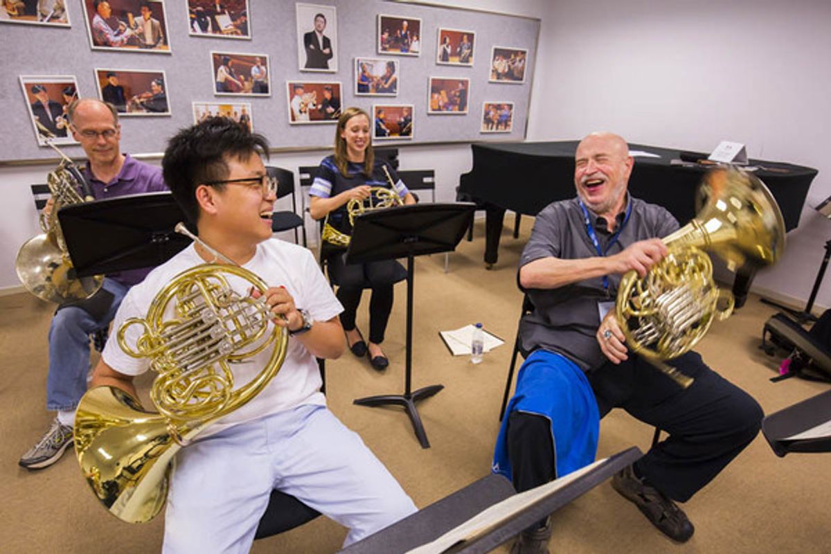 New York Philharmonic Shanghai Residency 2016,  Shanghai, 7/07/16. Photo by Chris Lee at 