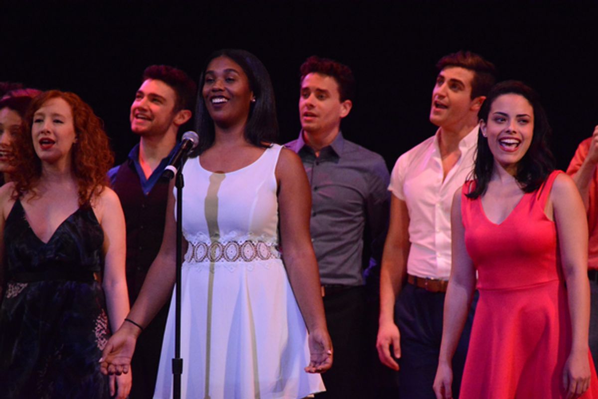 Annjulle Martinez at New Talent Meets at Town Hall for Broadway Rising Stars!