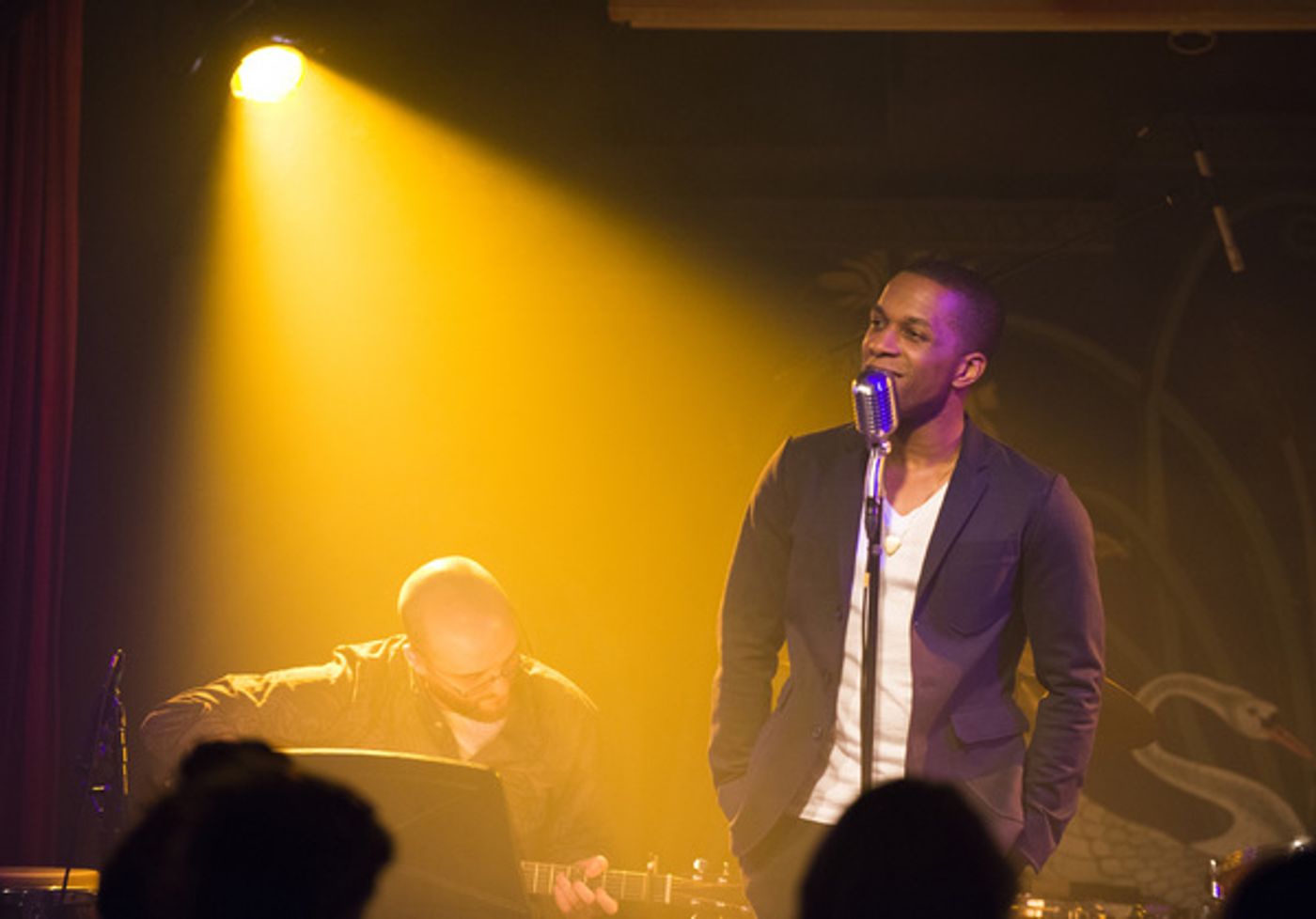 Photo Flash: Cynthia Erivo, Darren Criss and More Celebrate Release of Leslie Odom Jr's Debut Album at The McKittrick Hotel  Image