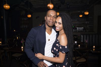 Leslie Odom Jr and Nicolette Robinson Photo