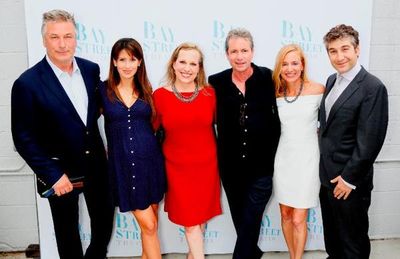 Alec Baldwin, Hilaria Thomas, Emma Walton-Hamilton, Stephen Hamilton, Tracy Mitchell, Photo