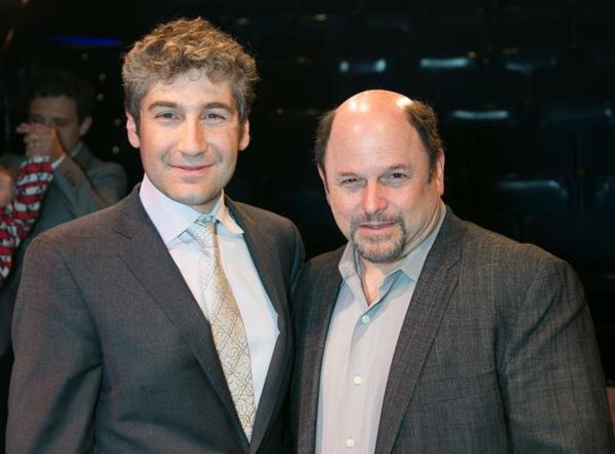 Scott Schwartz and Jason Alexander at 