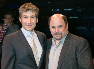 Scott Schwartz and Jason Alexander Photo