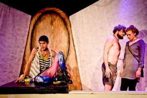 Steve Love, Andrew Hobgood and Annie Prichard @ BroadwayWorld Steve Love, Andrew Hobgood and Annie Prichard Photo