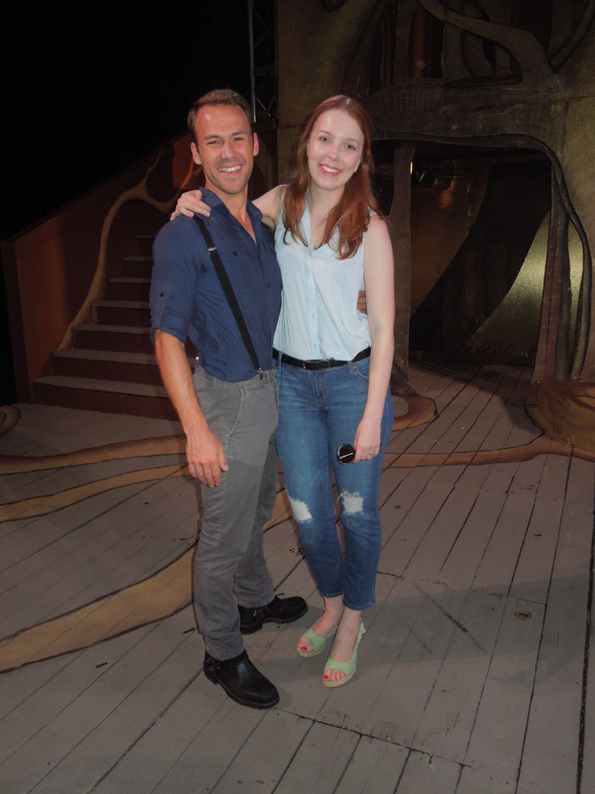 â€¢	Tony Carter (â€"Demetriusâ€), Ali Burch (â€"Helenaâ€) at 