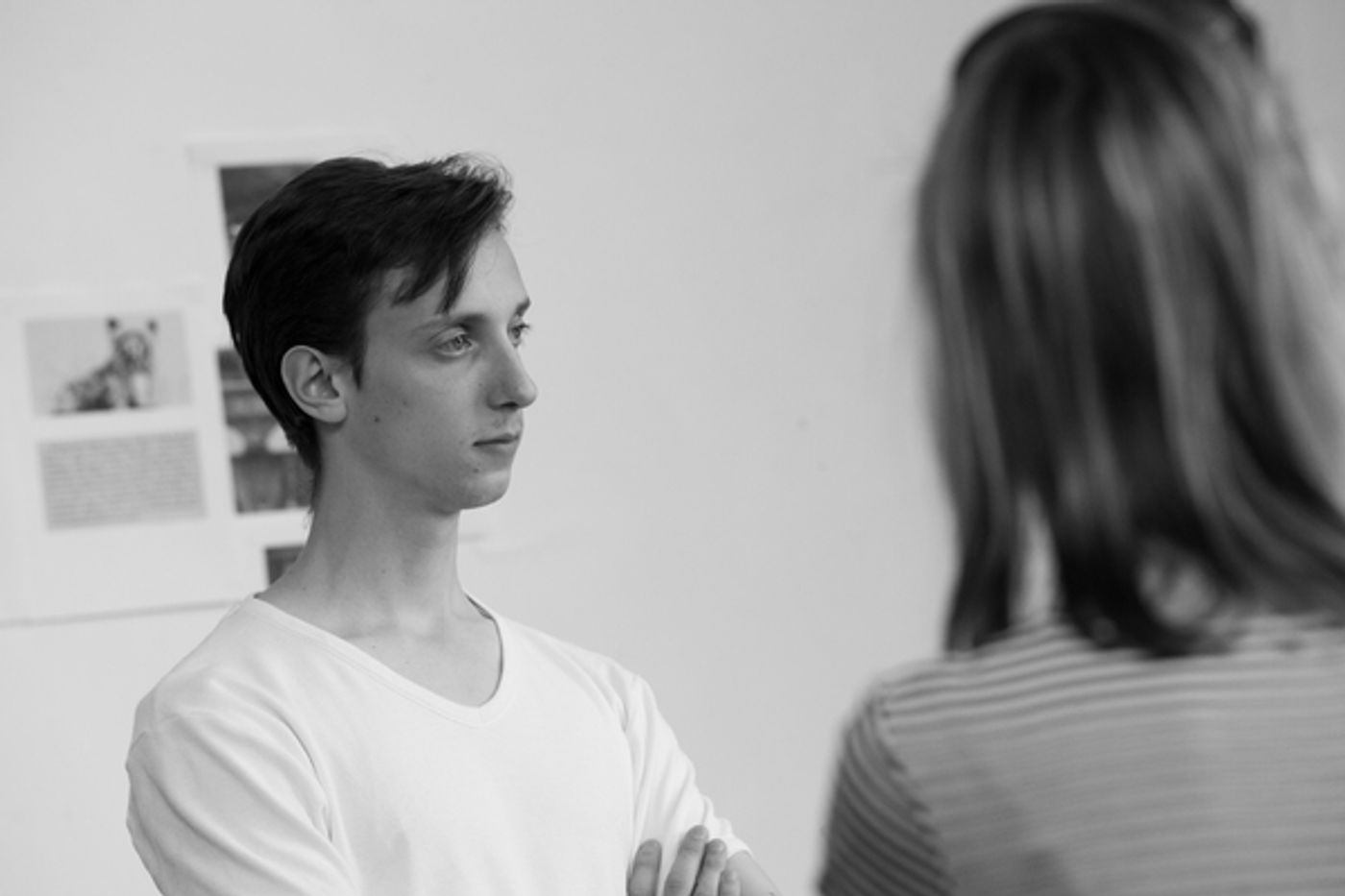 Exclusive Photo Flash: In Rehearsal with Gate Theatre's DIARY OF A MADMAN  Image