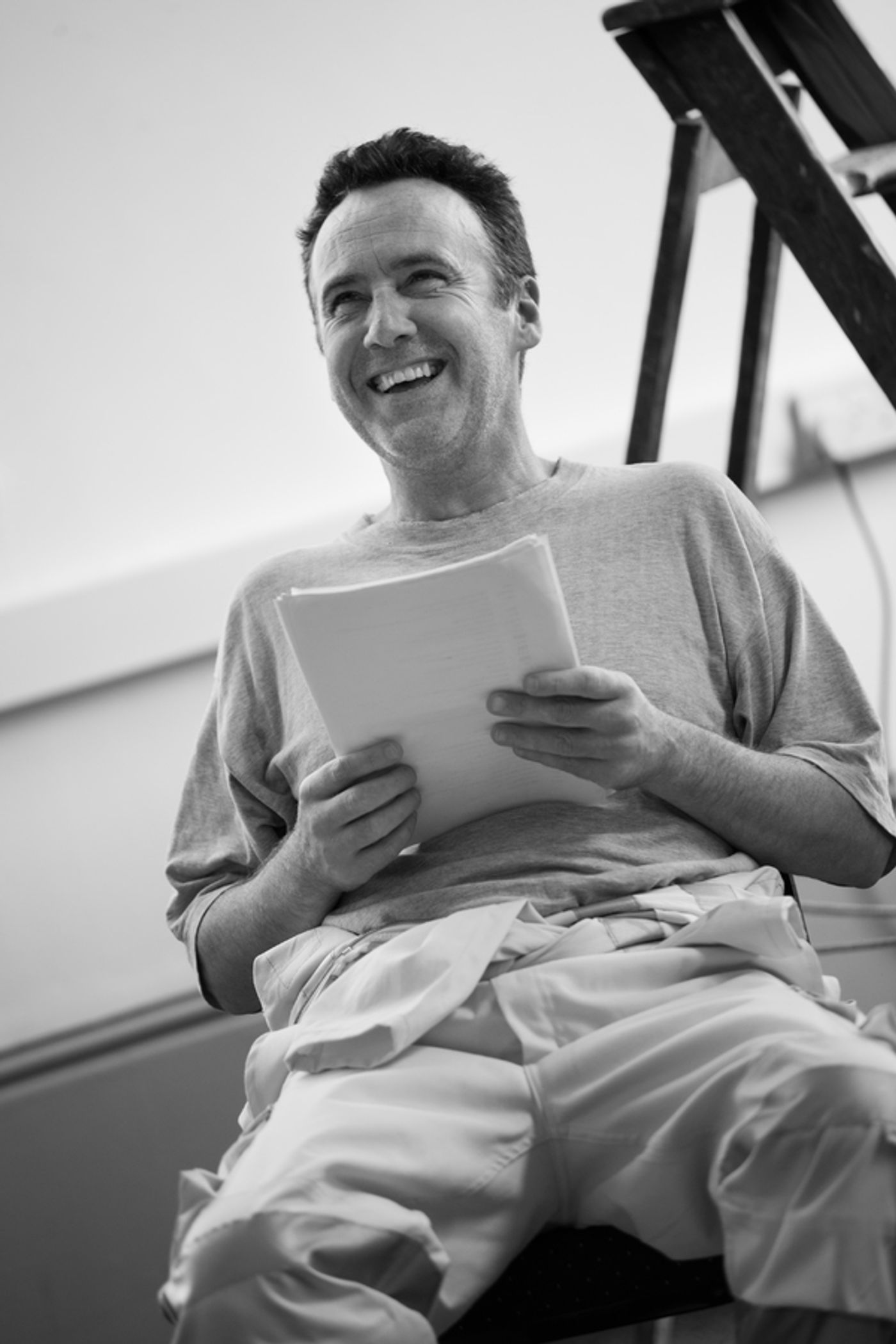 Exclusive Photo Flash: In Rehearsal with Gate Theatre's DIARY OF A MADMAN  Image