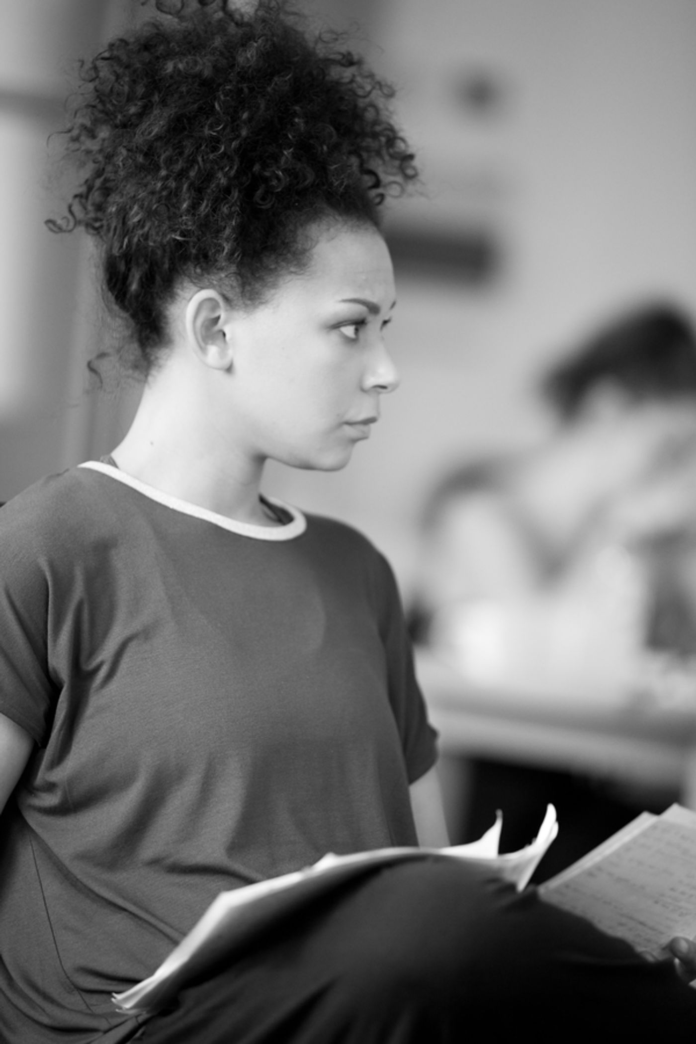 Exclusive Photo Flash: In Rehearsal with Gate Theatre's DIARY OF A MADMAN  Image