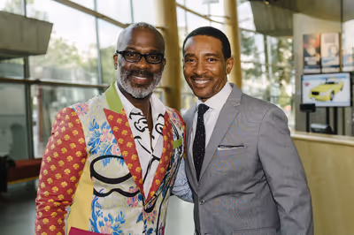 Collaborators BeBe Winans (book, music & lyrics) and Charles Randolph-Wright (book, d Photo